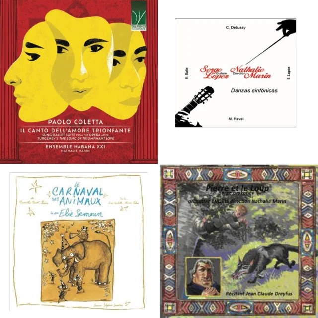A part of my discography, for sale ( on private message or on the platforms) @paolocoletta_ @_serge_lopez_ @women__conductors #debussy #ravel #flamenco #guitare #prokofiev @jeanclaude.dreyfus.18 #saintsaens